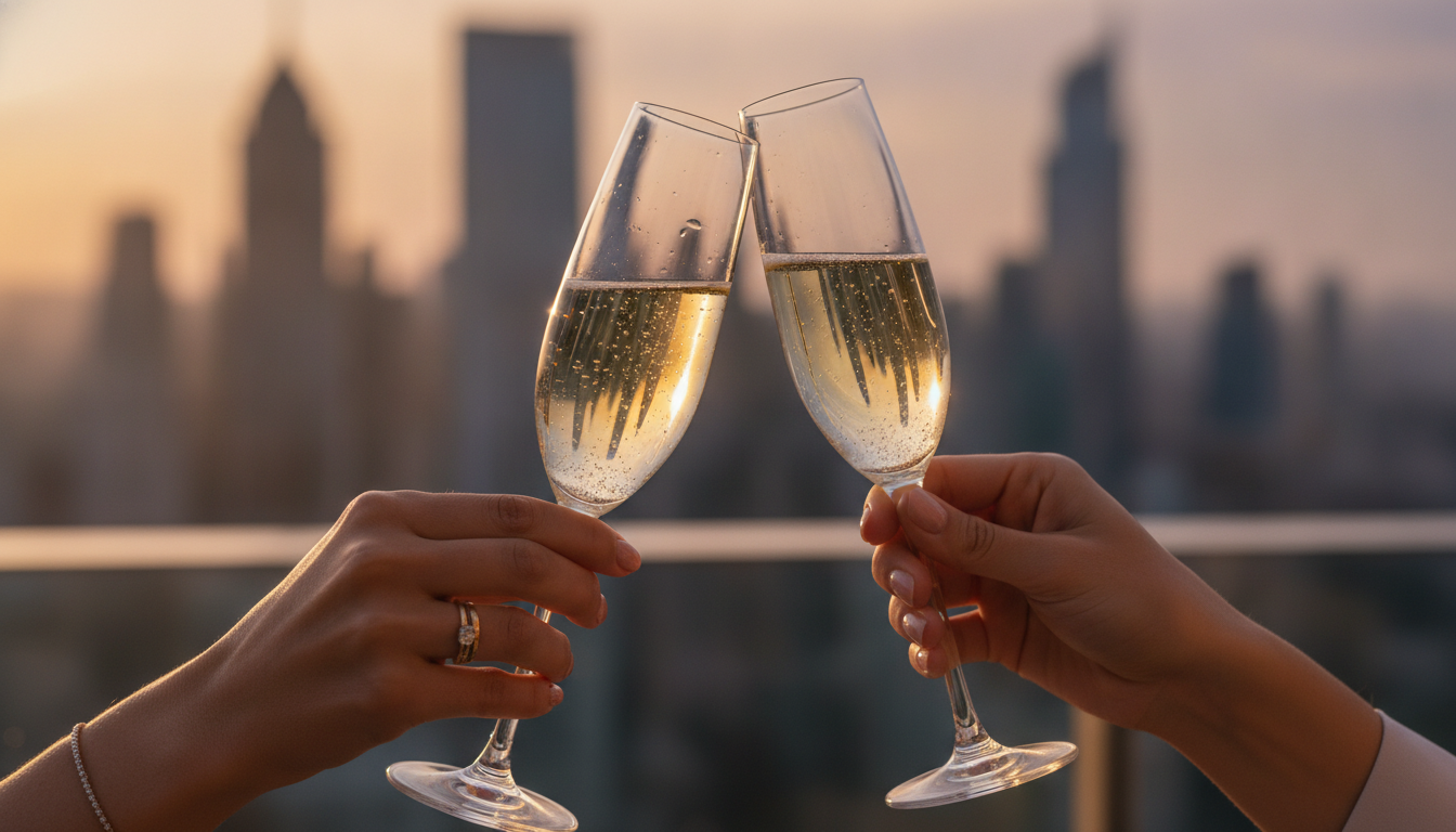 Champagner-Pairing: Lektion in Selbstwert